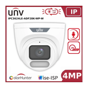 unv-4mp-colourhunter-2-8mm-fixed-lens-ip-turret-cctv-camera-uv-ipc3624le-adf28k-wp-w