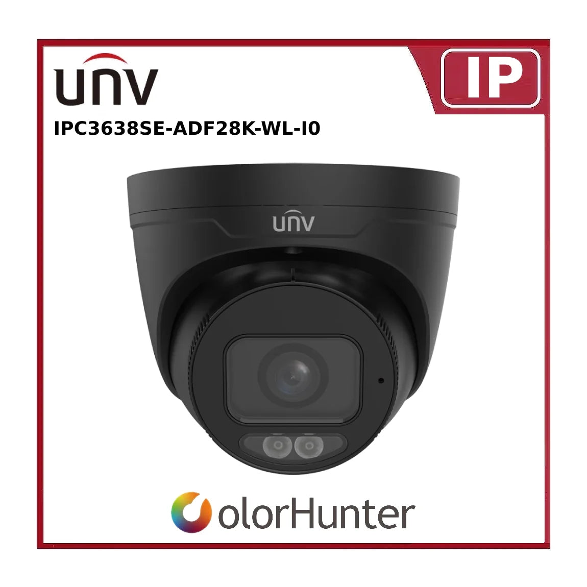 uniview ipc3638se adf28k wl i0 8mp prime iii turret cctv camera – 4k colorhunter, fixed eyeball uniview ipc3638se adf28k wl i0 8mp prime iii turret cctv camera – 4k colorhunter, fixed eyeball