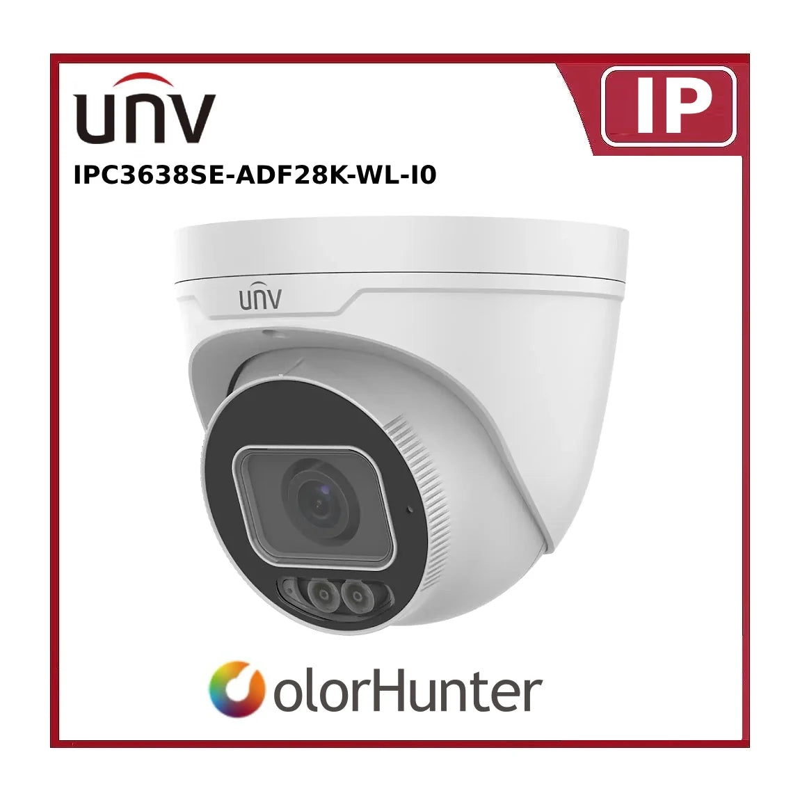 uniview ipc3638se adf28k wl i0 8mp prime iii turret cctv camera – 4k colorhunter, fixed eyeball uniview ipc3638se adf28k wl i0 8mp prime iii turret cctv camera – 4k colorhunter, fixed eyeball