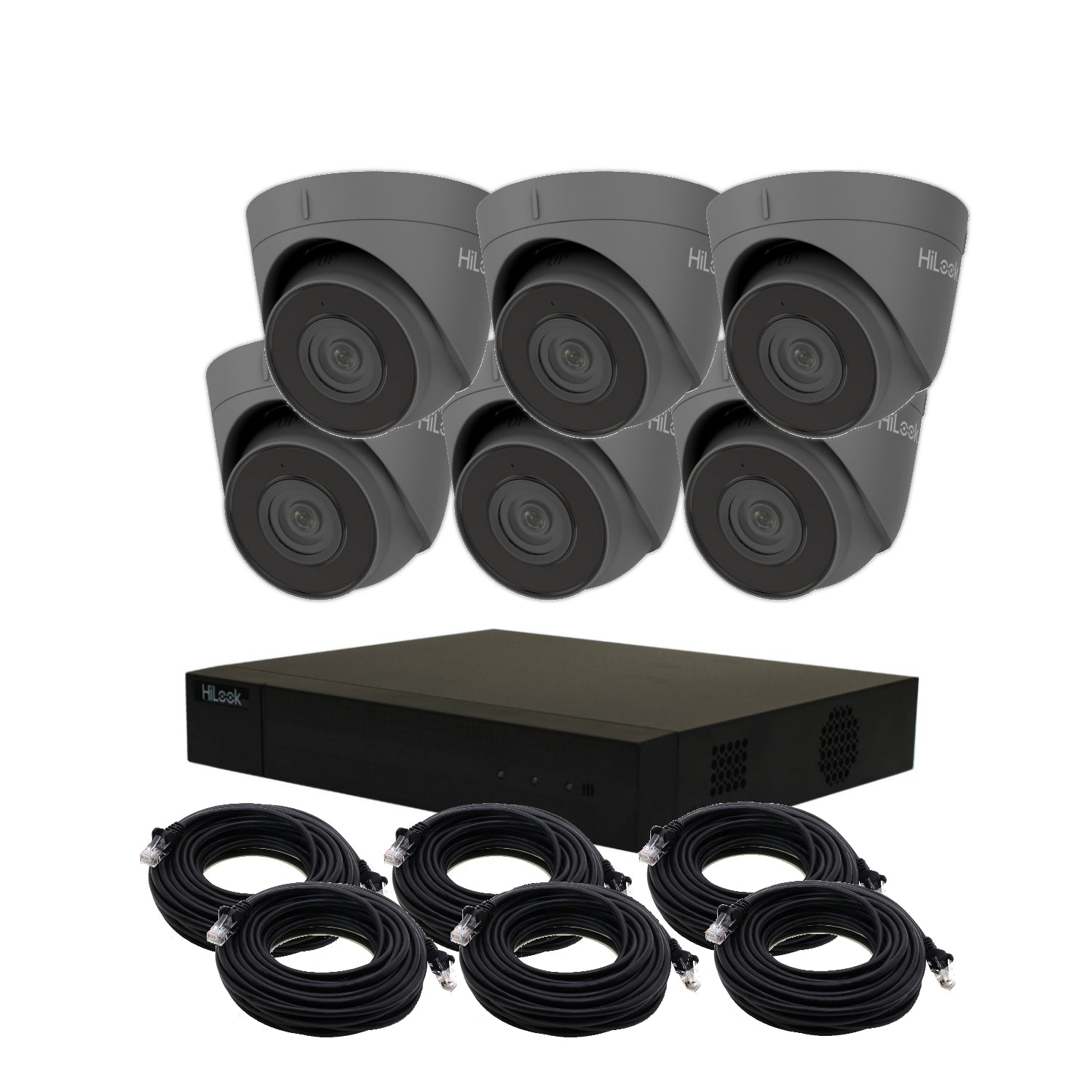 8mp 4k hilook ip poe cctv kit with 6 cameras, 4tb hdd & ready made cables 8mp 4k hilook ip poe cctv kit with 6 cameras, 4tb hdd & ready made cables