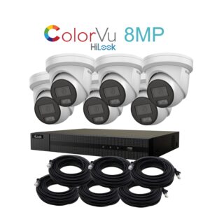 8mp-4k-hilook-colorvu-ip-poe-cctv-kit-with-6-cameras-4tb-hdd-ready-made-cables