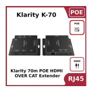 klarity-k-70-hd-poe-70m-poe-hdmi-over-cat-extender