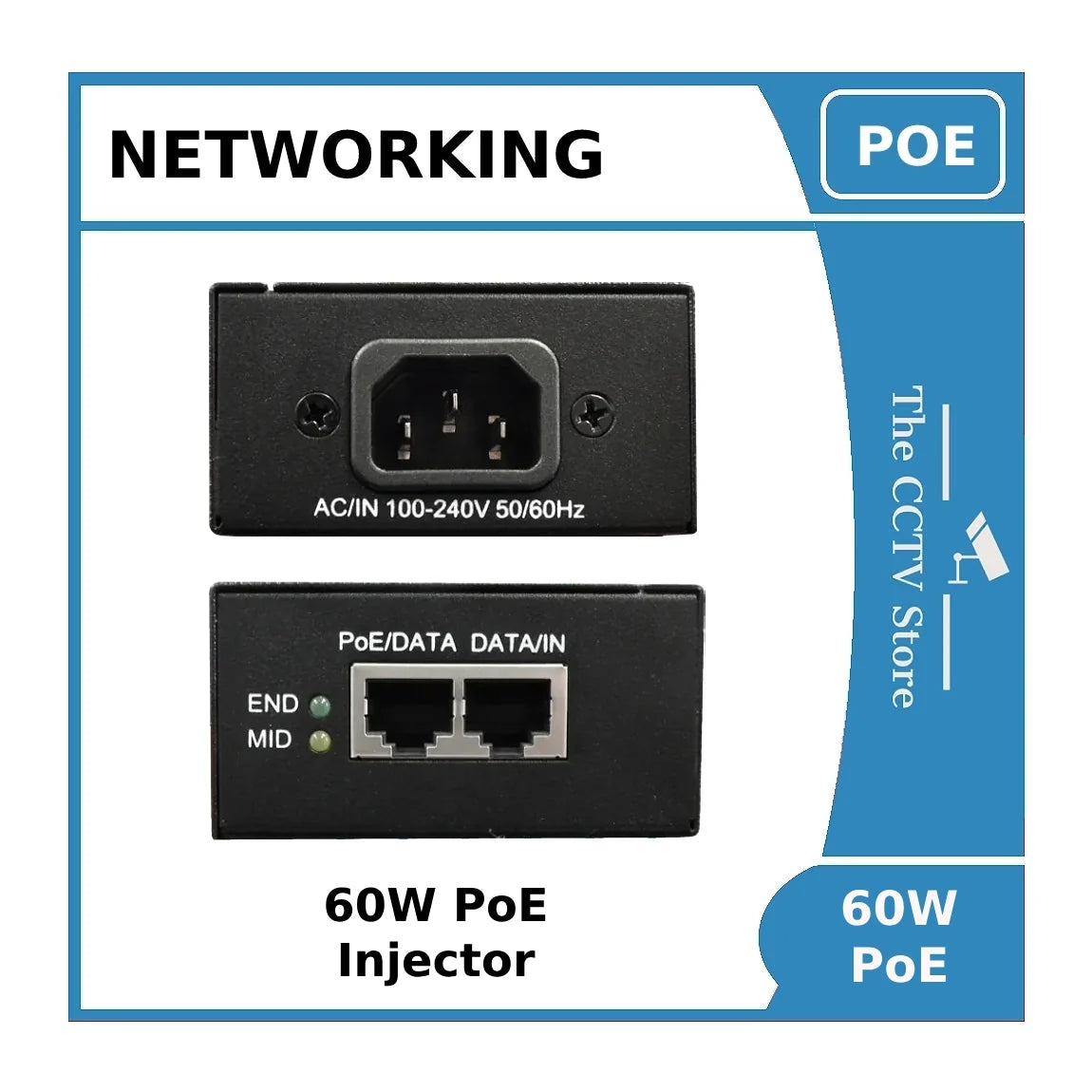 suplet las60 57cn rj45 60w poe injector for ptz cameras suplet las60 57cn rj45 60w poe injector for ptz cameras