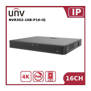 uniview-nvr302-16b-p16-iq-16-channel-poe-nvr-with-ai-smart-detection-4k-recording-16-built-in-poe-ports