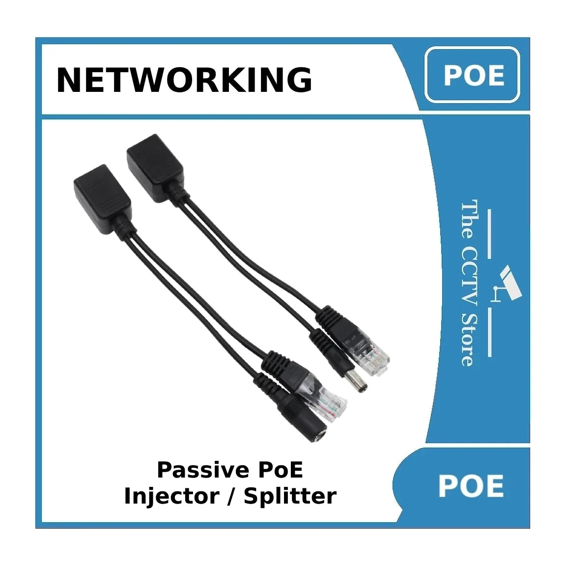 1 pair passive power over ethernet rj45 poe adapter injector + splitter kit 5v 12v 24v 48v 1 pair passive power over ethernet rj45 poe adapter injector + splitter kit 5v 12v 24v 48v
