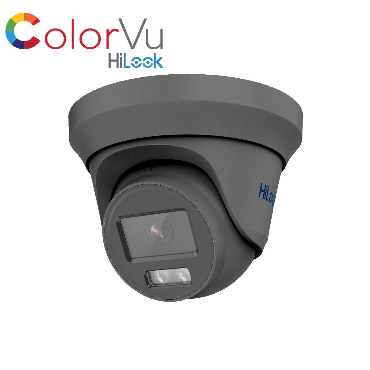 thc t229 m hilook 2mp 1080p hd tvi colorvu analogue turret camera with 40m led in white or grey thc t229 m hilook 2mp 1080p hd tvi colorvu analogue turret camera with 40m led in white or grey
