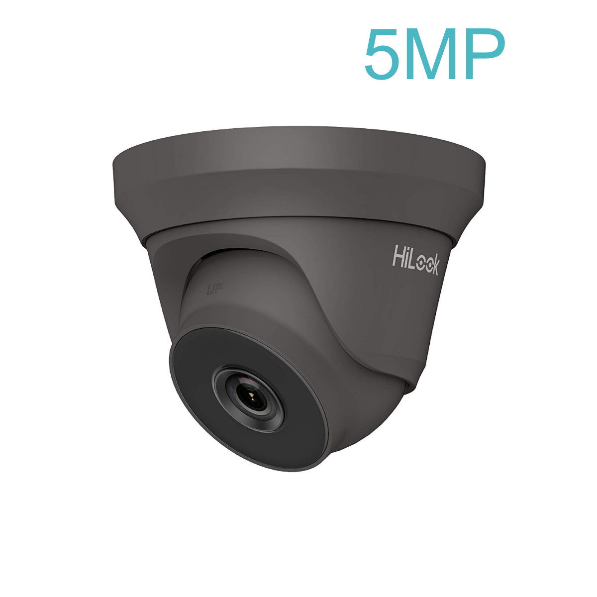 thc t250 ms hilook 5mp hd tvi analogue turret camera with built in mic and 40m ir in white or grey thc t250 ms hilook 5mp hd tvi analogue turret camera with built in mic and 40m ir in white or grey