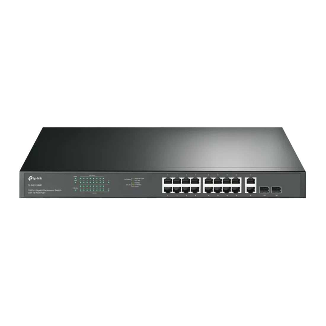 tp link tl sg1218mp 16xpoe+, 2xport sfp, 250w poe budget, full gb switch tp link tl sg1218mp 16xpoe+, 2xport sfp, 250w poe budget, full gb switch
