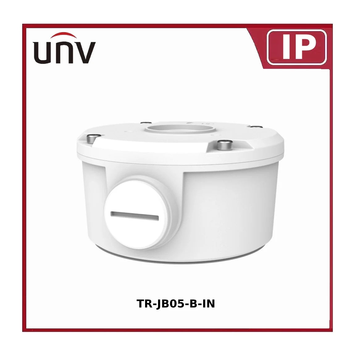 uniview tr jb05 b in fixed junction box white/black uniview tr jb05 b in fixed junction box white/black