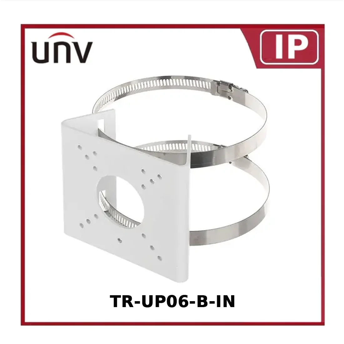 uniview tr up06 b in outdoor pole & rail mount bracket for bullet cameras uniview tr up06 b in outdoor pole & rail mount bracket for bullet cameras