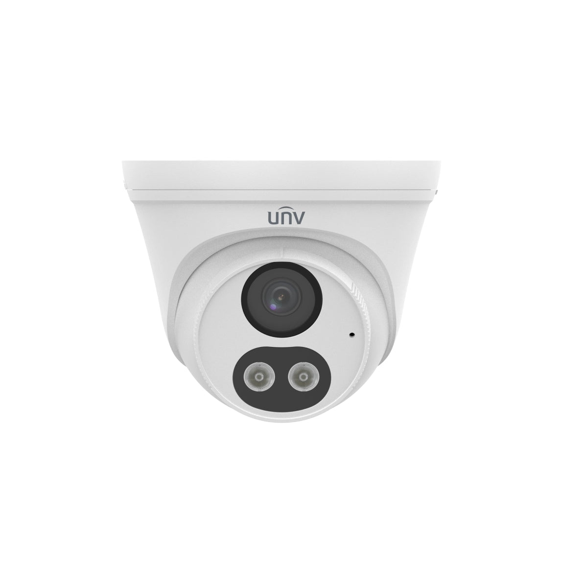 uniview uac t145 af28lm dl 5mp colourhunter hybrid dual light + ir turret analog camera, built in microphone uniview uac t145 af28lm dl 5mp colourhunter hybrid dual light + ir turret analog camera, built in microphone