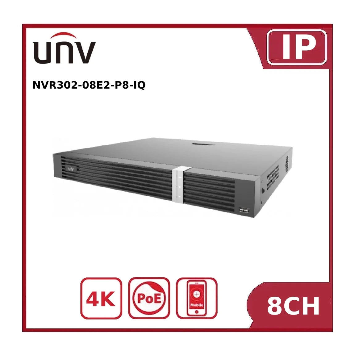 uniview 12mp unv nvr302 08e2 p8 iq 8 channel 2 hdd network video recorder poe nvr "limited stock" uniview 12mp unv nvr302 08e2 p8 iq 8 channel 2 hdd network video recorder poe nvr "limited stock"