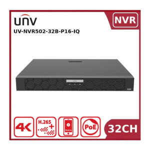 uniview-nvr502-32b-p16-iq-32-channel-16mp-poe-nvr-dual-hdd-ai-enabled