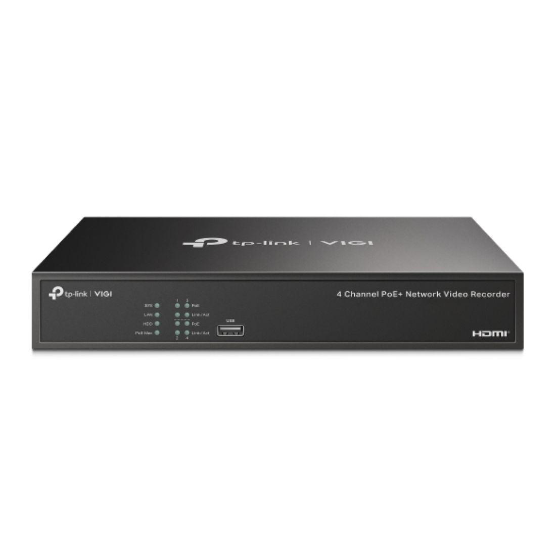 vigi nvr1004h 4p 4 channel poe+ network video recorder w/ 1x hdd bay vigi nvr1004h 4p 4 channel poe+ network video recorder w/ 1x hdd bay