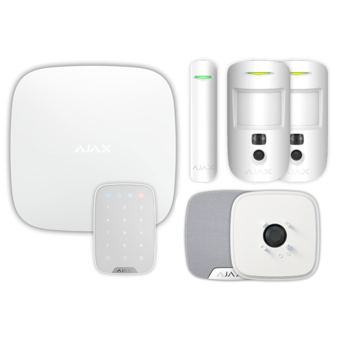 ajax 23334 kit 3 hub 2 plus dd wireless camera starter kit ajax 23334 kit 3 hub 2 plus dd wireless camera starter kit