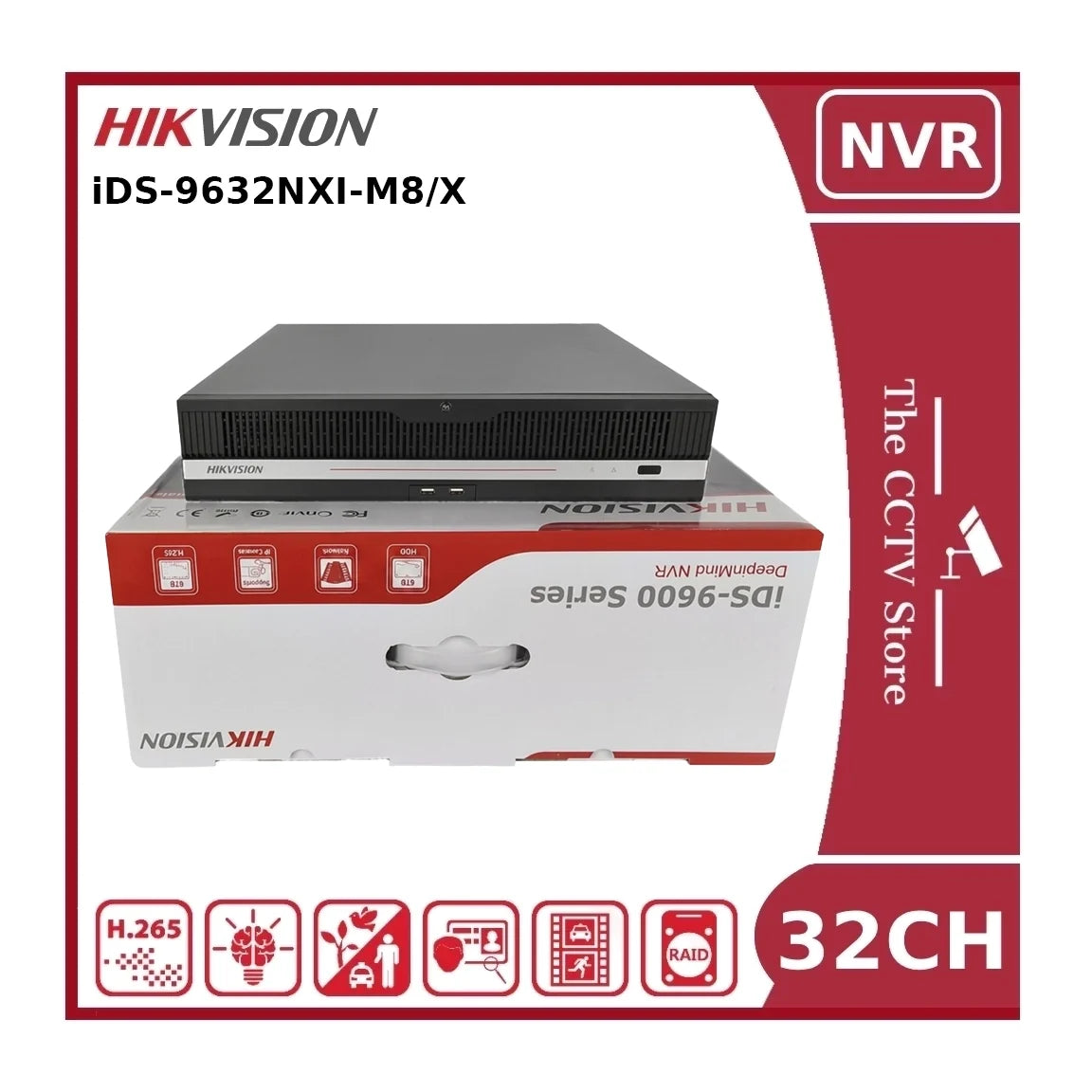 hikvision ids 9632nxi m8/x 32 channel 8k deepinmind nvr nr hikvision ids 9632nxi m8/x 32 channel 8k deepinmind nvr nr