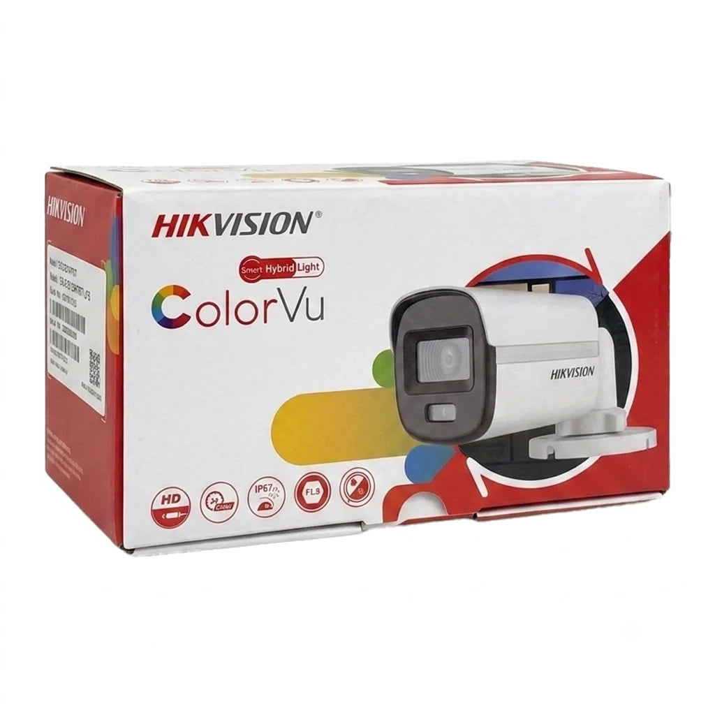 hikvision ds 2ce12kf0t lfs 3k tvi aoc colorvu + ir hybrid dual light fixed bullet camera + mic hikvision ds 2ce12kf0t lfs 3k tvi aoc colorvu + ir hybrid dual light fixed bullet camera + mic